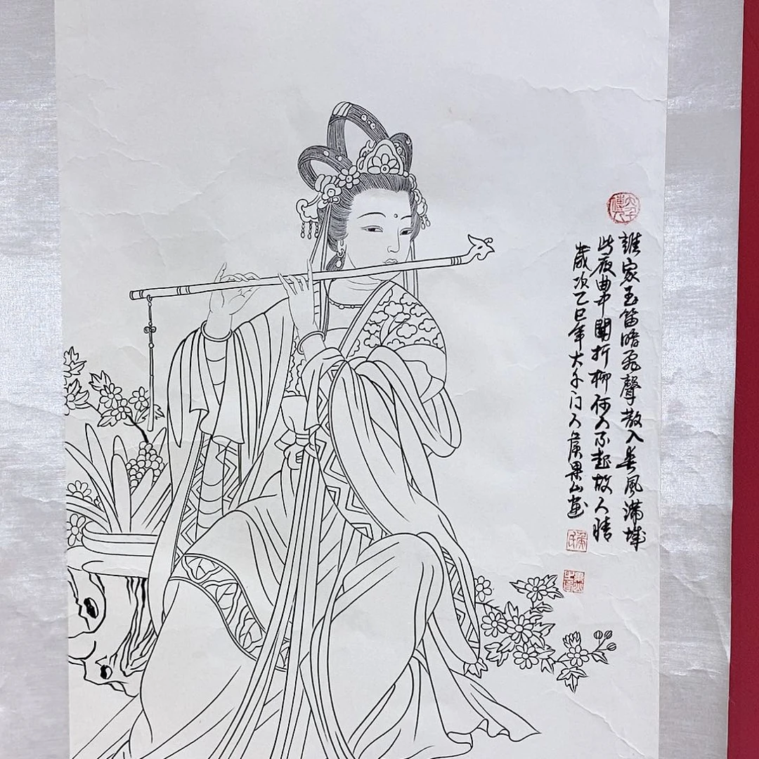 国画大风堂嫡传-侯果山老师作品路