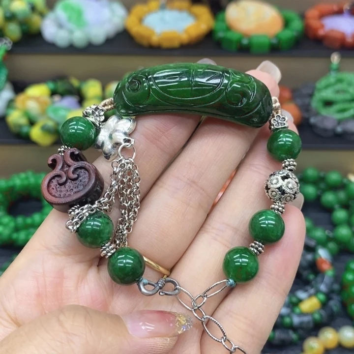 未镶嵌手链翡翠手链3