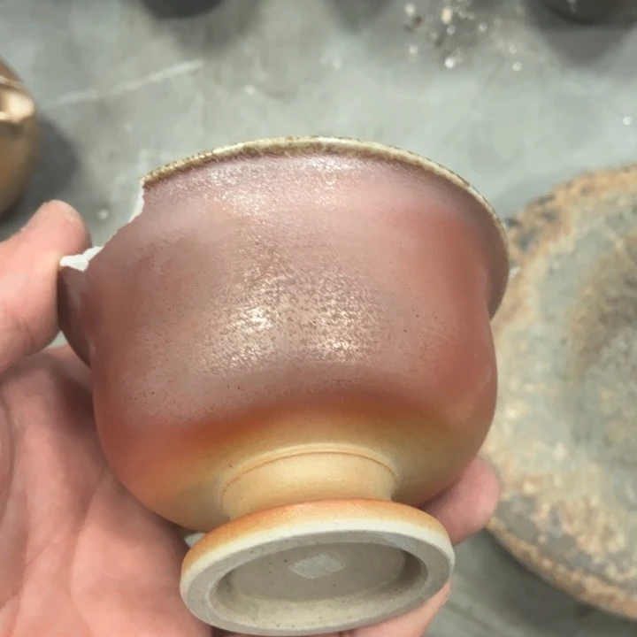 柴烧杯子宝瓶大放漏