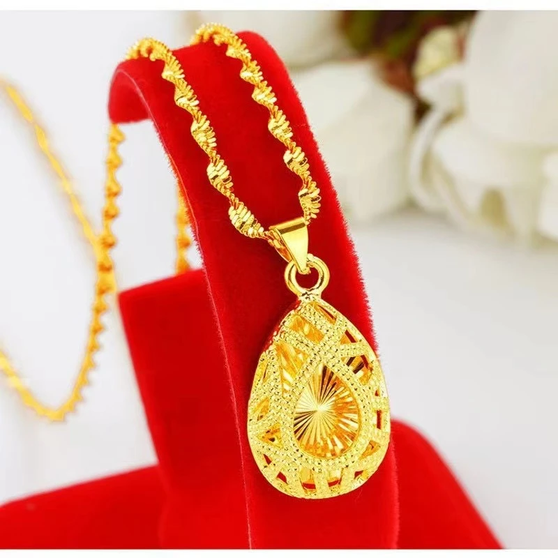 【现货现发】水滴项链精美时尚气质百搭简约饰品