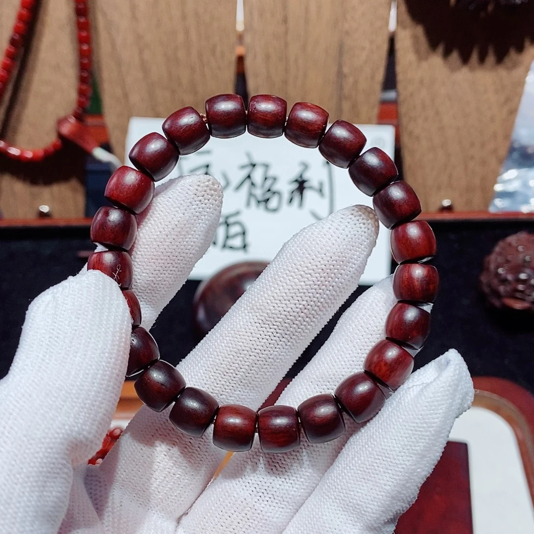 小叶紫檀手串/手链8✖️9 直切
