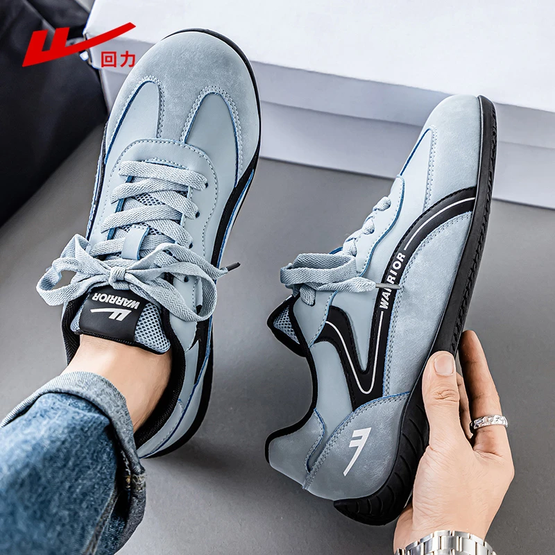 回力男鞋秋季新款青少年时尚爆款德训鞋男士软底轻便百搭休闲潮鞋