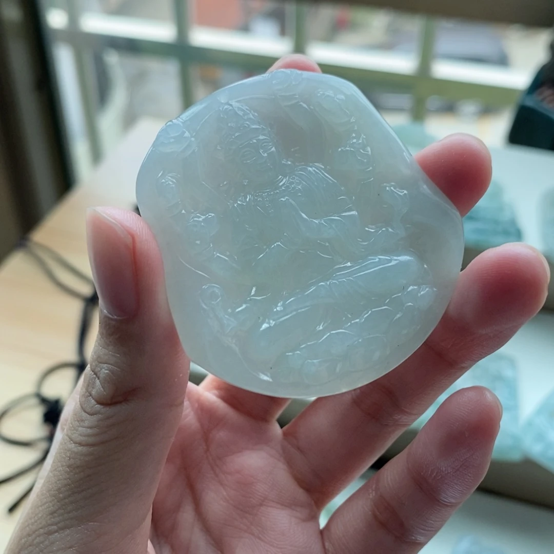 【闪购商品】颈饰未镶嵌翡翠天然缅甸A货翡翠