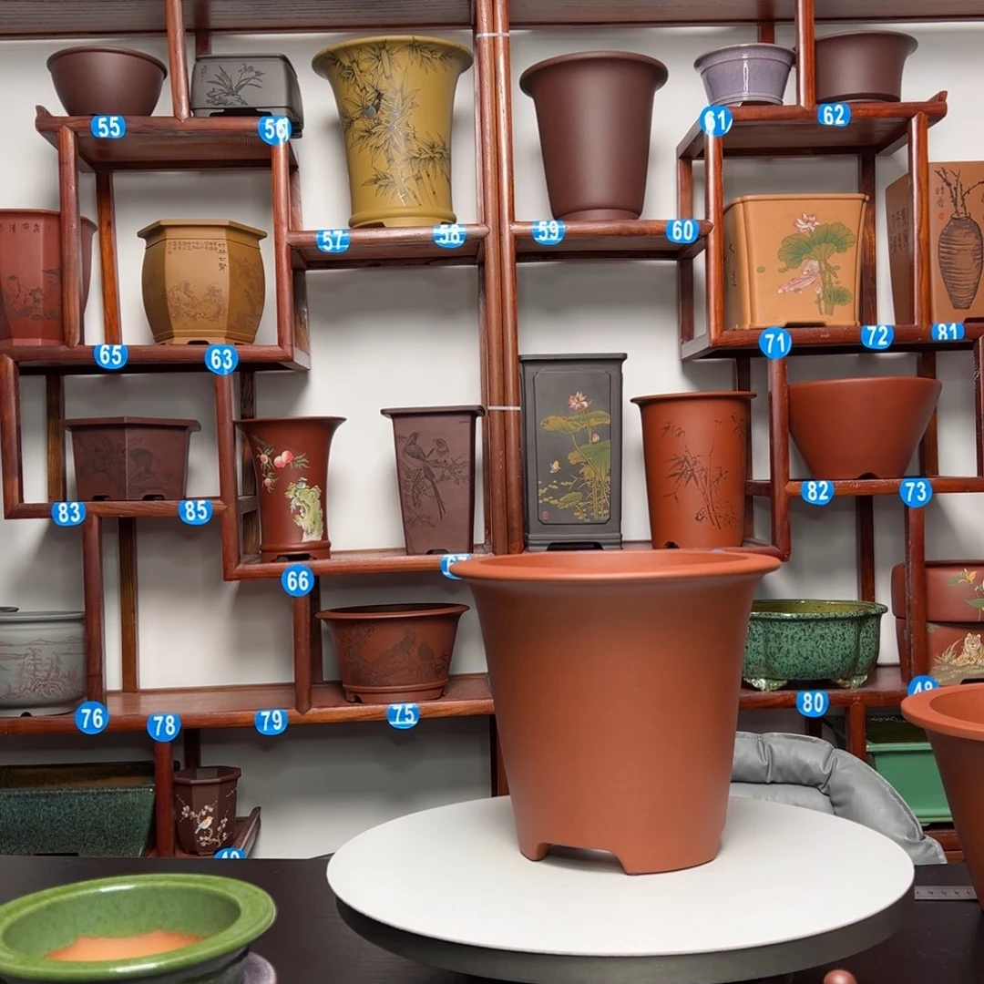 紫砂花盆刘*大紫砂花盆