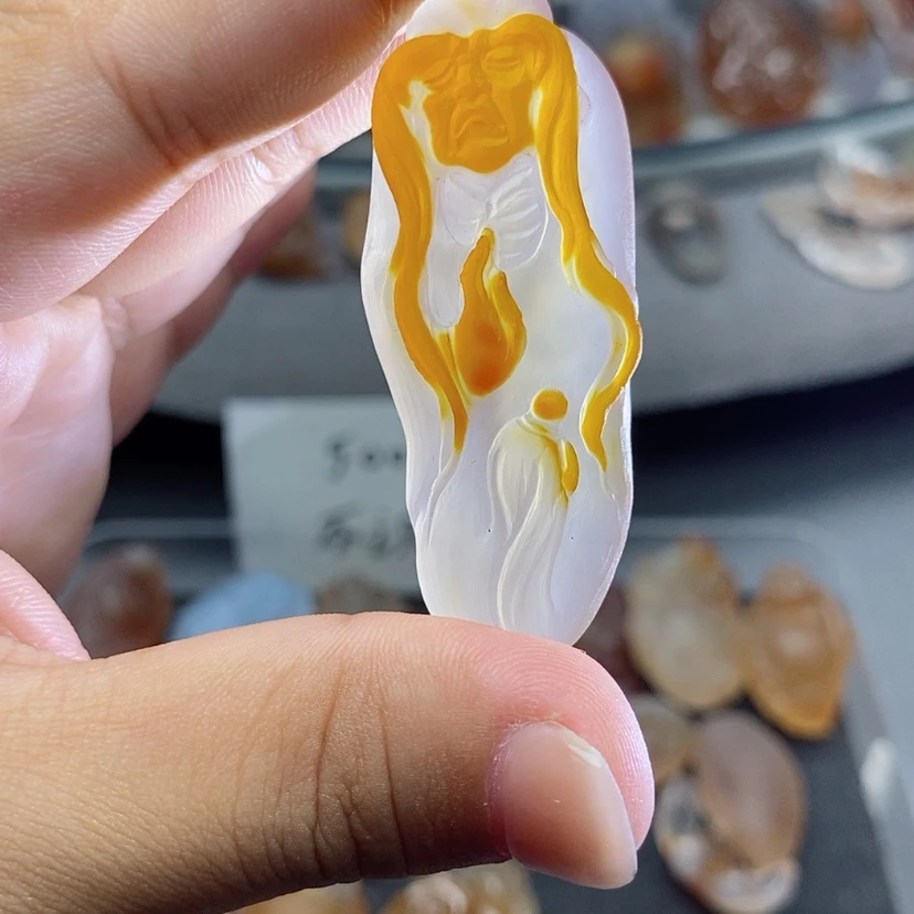 【闪购商品】未镶嵌吊坠定制玛瑙