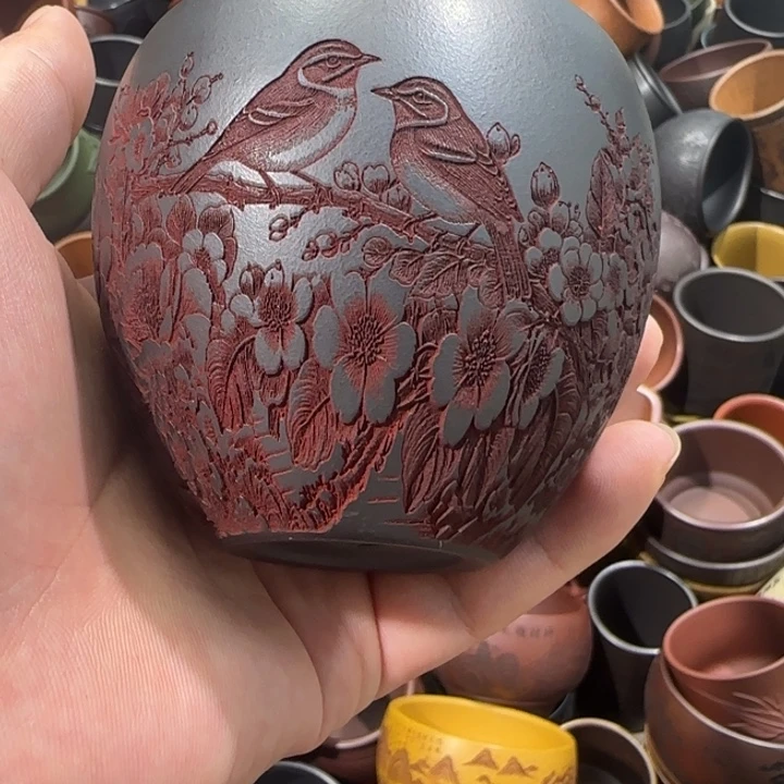 茶杯紫砂全手工制作工艺