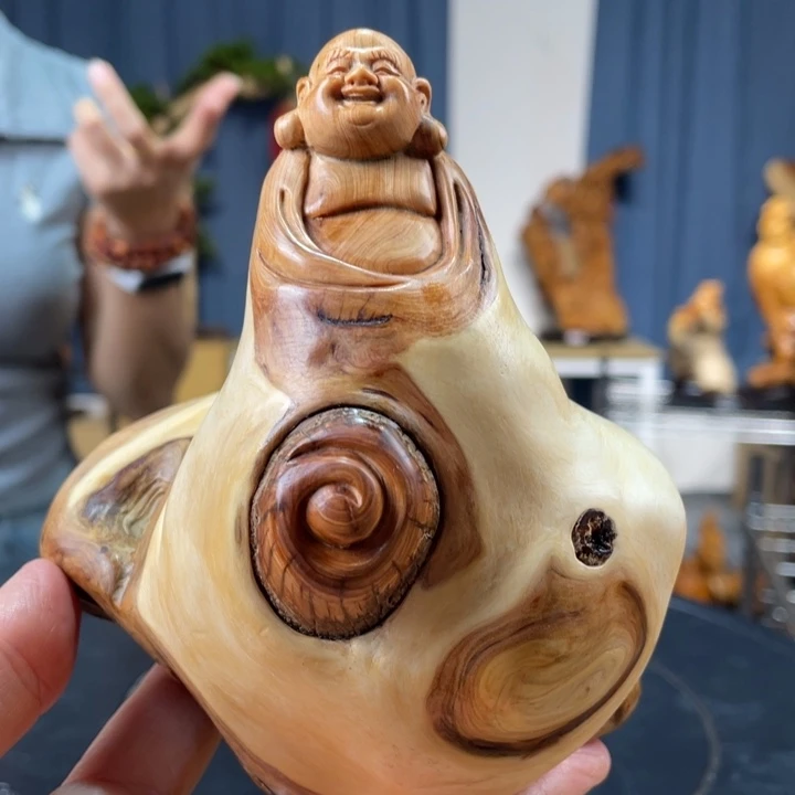 柏木（崖柏）手把件