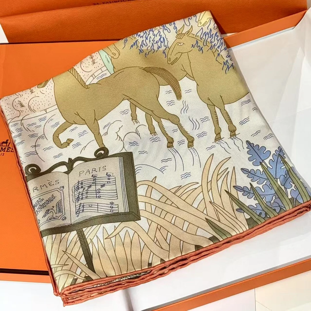 未使用 Hermes/爱马仕 爱马仕新款丝巾