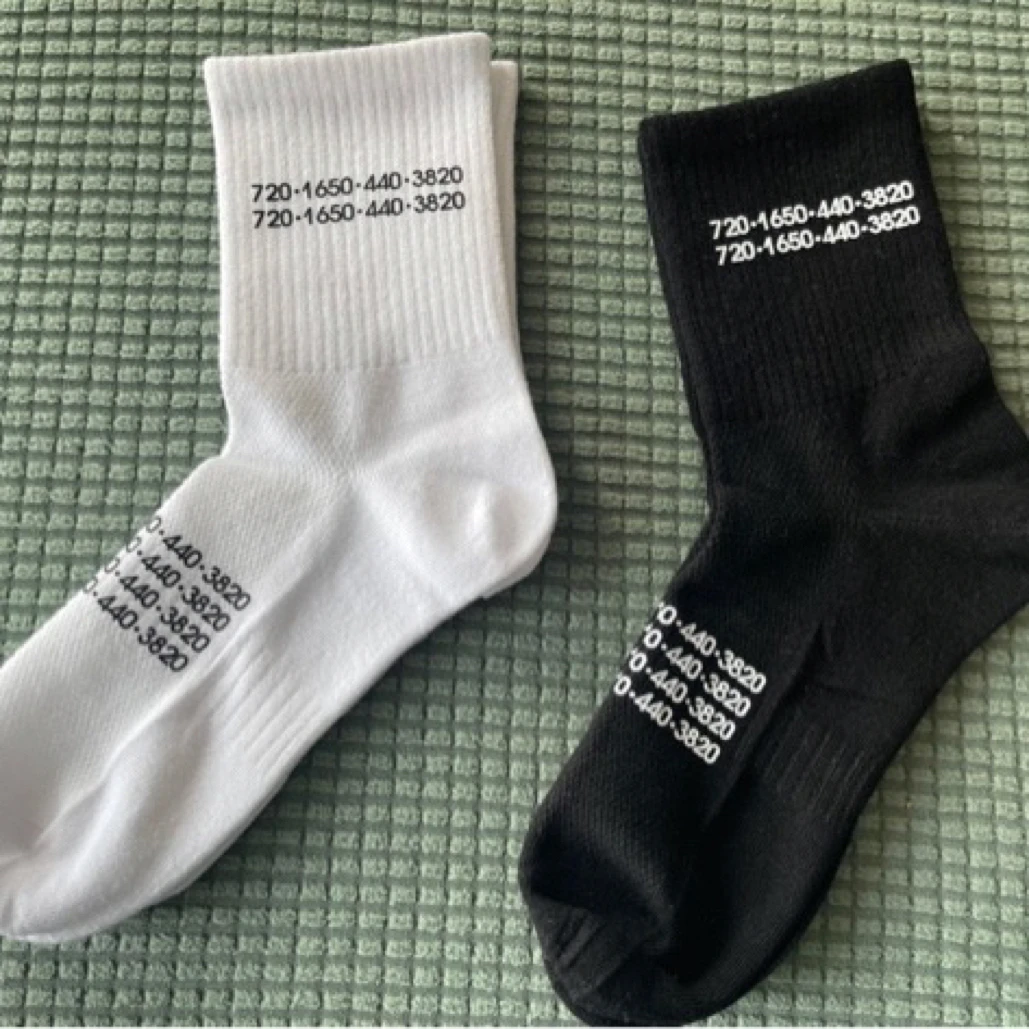 象数棉袜5双装加厚吸汗中高筒