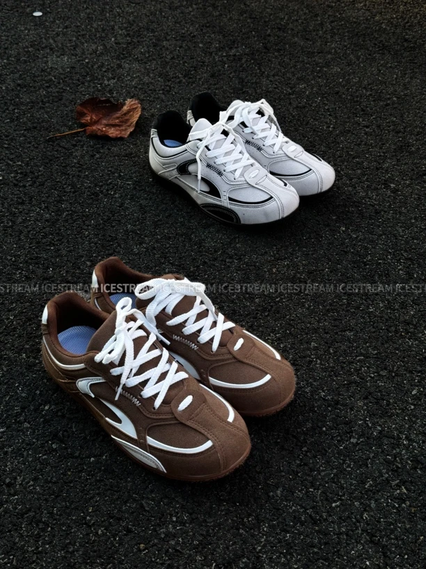 IceSTream 25sp 流影赛车鞋男秋冬新款复古德训平底百搭休闲鞋