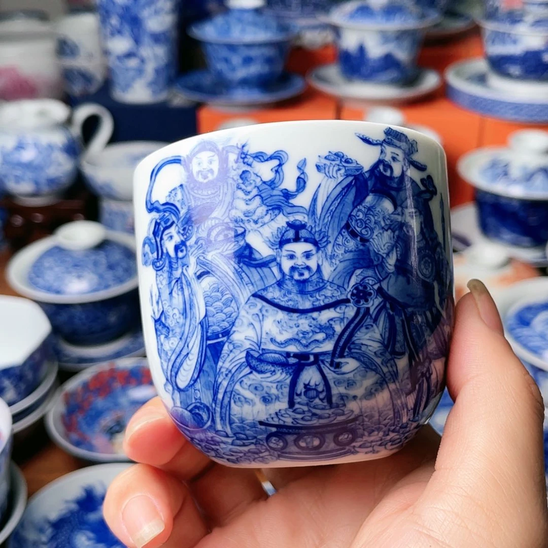 【闪购商品】杯海****】全手工手绘景德镇