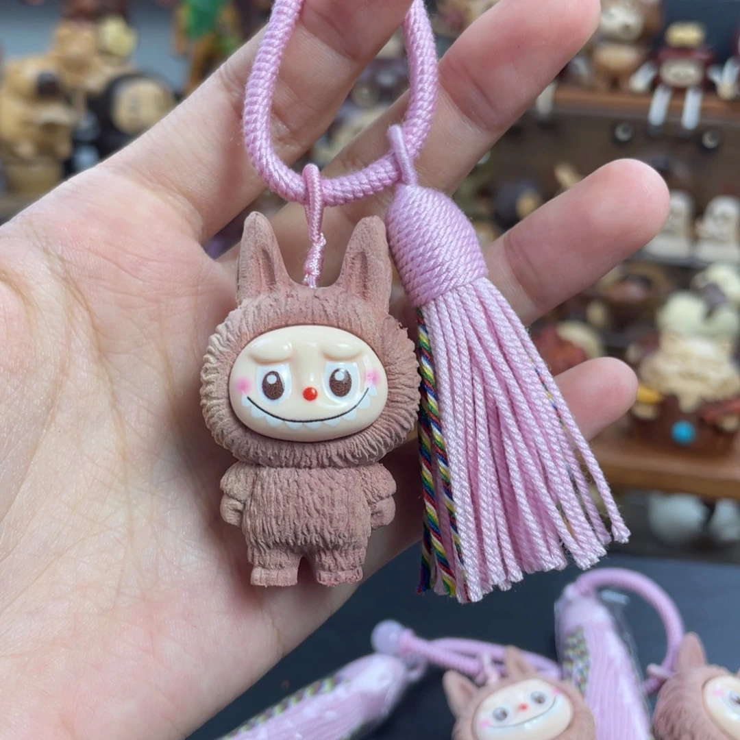 木血柏木布布钥匙扣