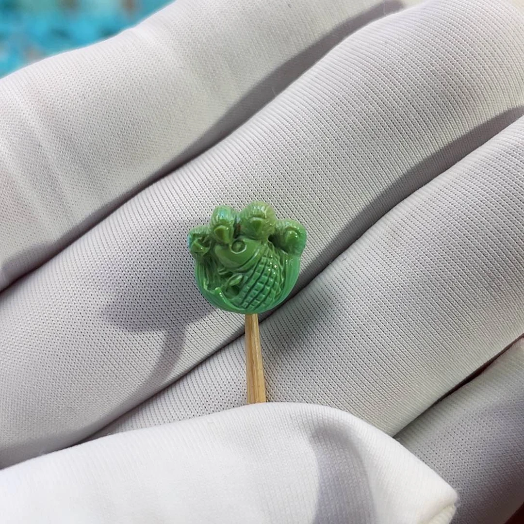 绿松石珠宝奇石未镶嵌