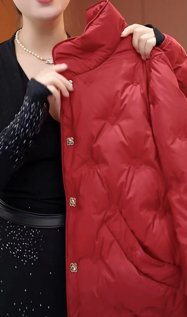 SY-2025高级刺绣直充羽绒服