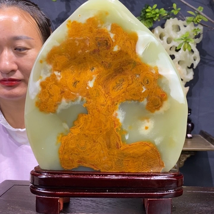 石材精品古青石摆件