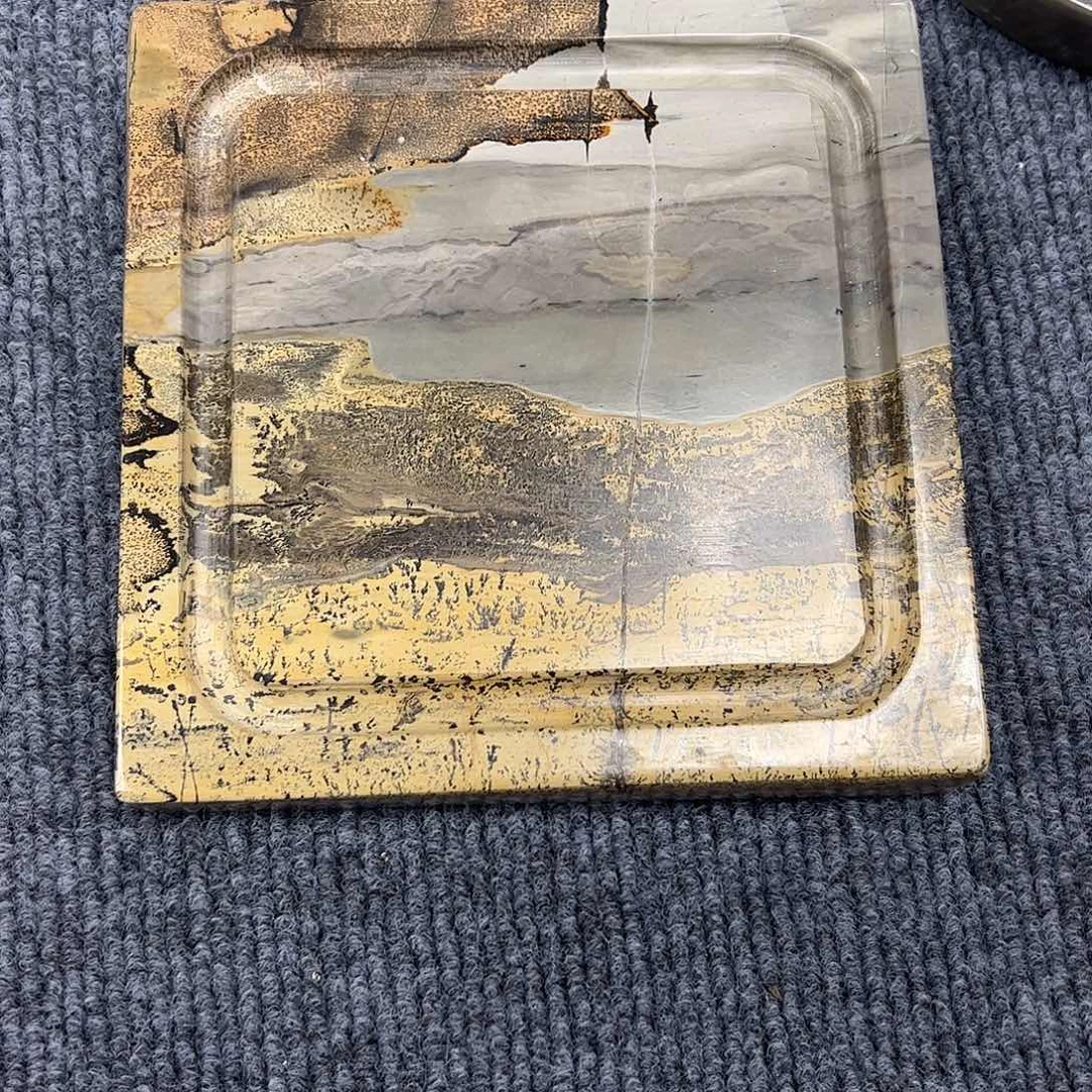 广西石广西天然国画石