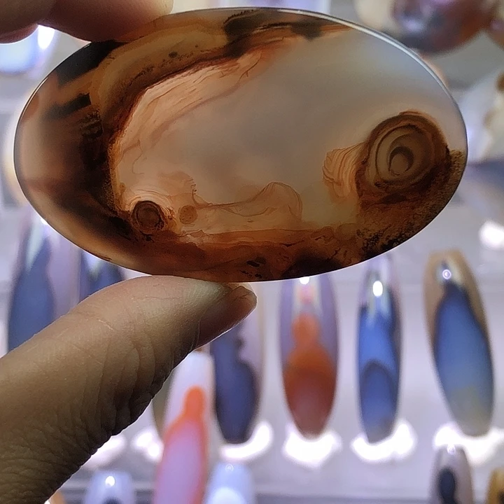 查罗石未镶嵌珠宝半成品23