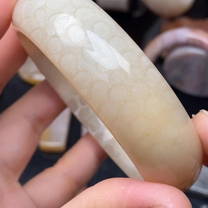硅化玉未镶嵌颈饰62.6