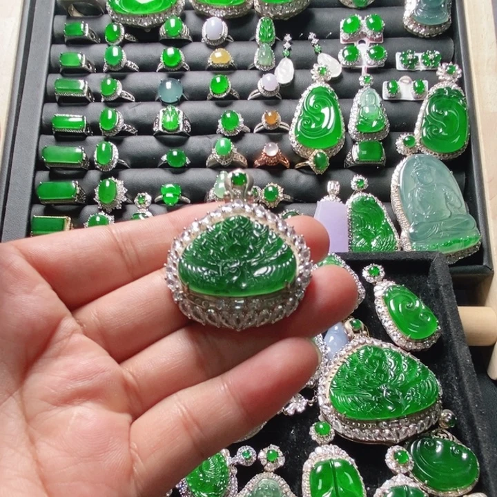 吊坠(不含链)未镶嵌翡翠47