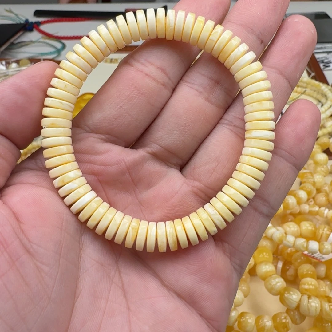 手链琥珀未镶嵌蜜蜡手串