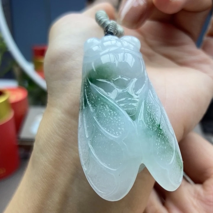 翡翠未镶嵌颈饰吊坠18