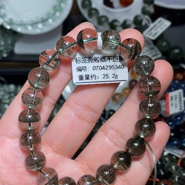 手链未镶嵌水晶绿幽灵手链