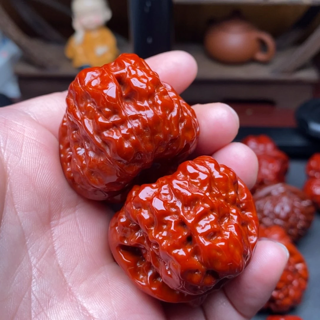 吊坠文玩核桃W*40蛤蟆头