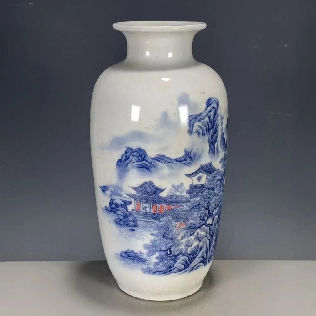 手工手绘 精美大瓷瓶陶瓷