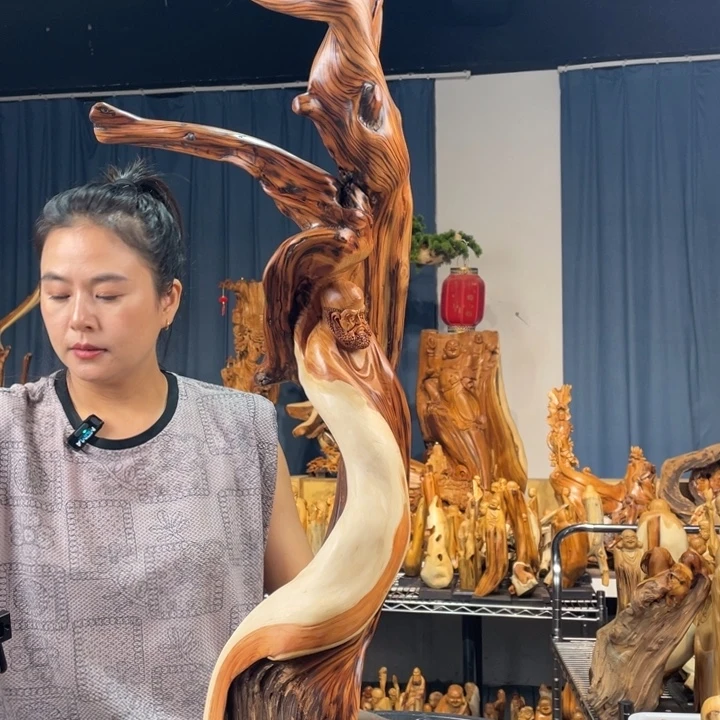 柏木（崖柏）随型摆件