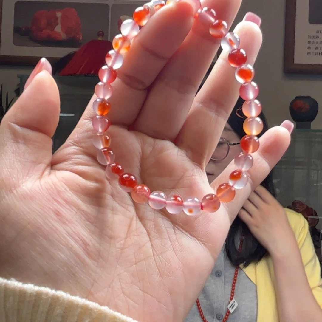 未镶嵌手串南红玛瑙旺****