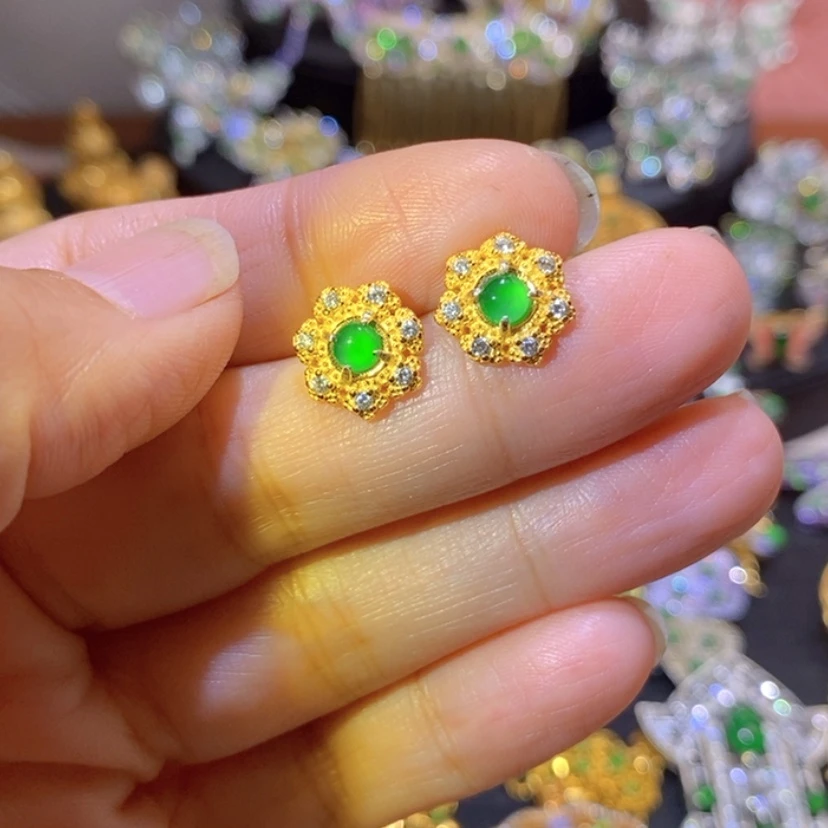 【闪购商品】银S925镶嵌挂件翡翠