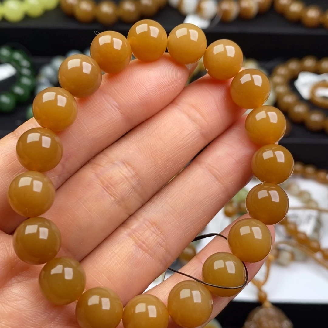 和田玉未镶嵌手串