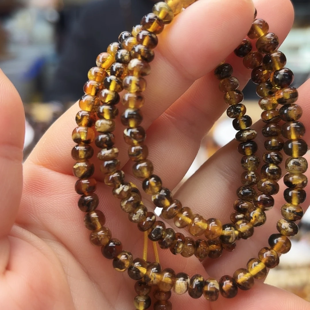 琥珀未镶嵌裸石五