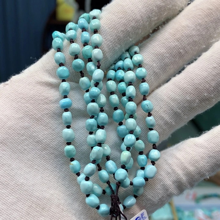 未镶嵌绿松石长链