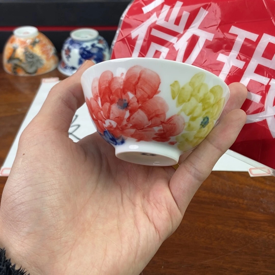 杯景德镇手绘陶瓷艺术