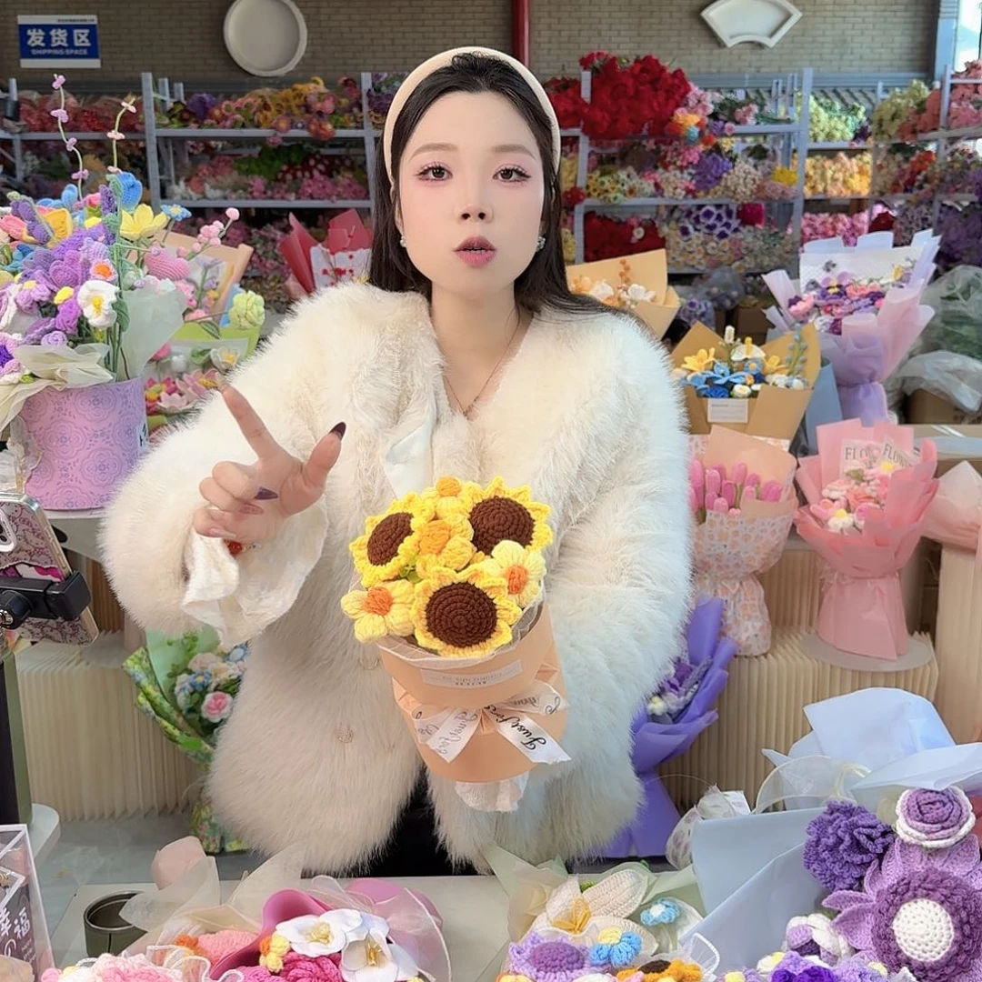 非遗手工花束，孤品清仓