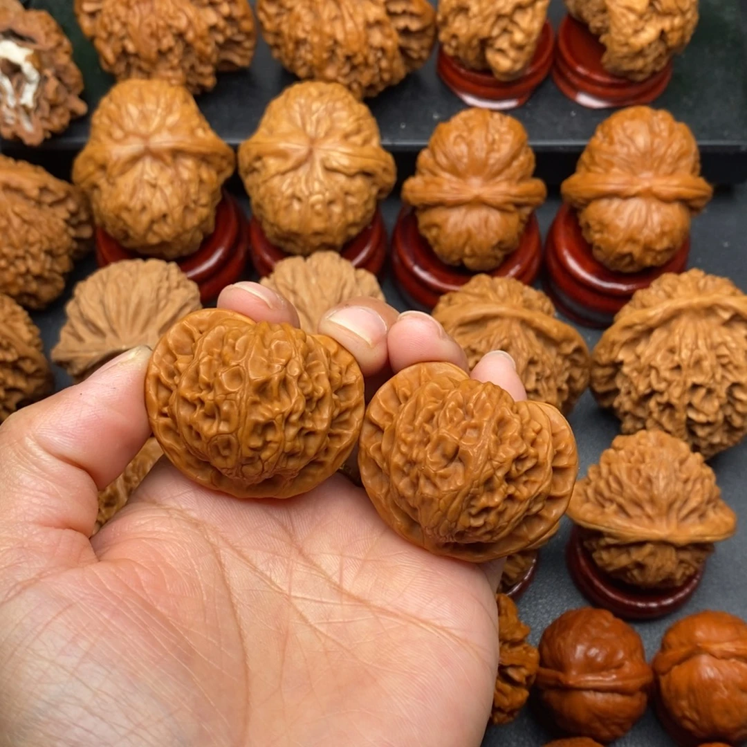 文玩核桃把件39宫灯