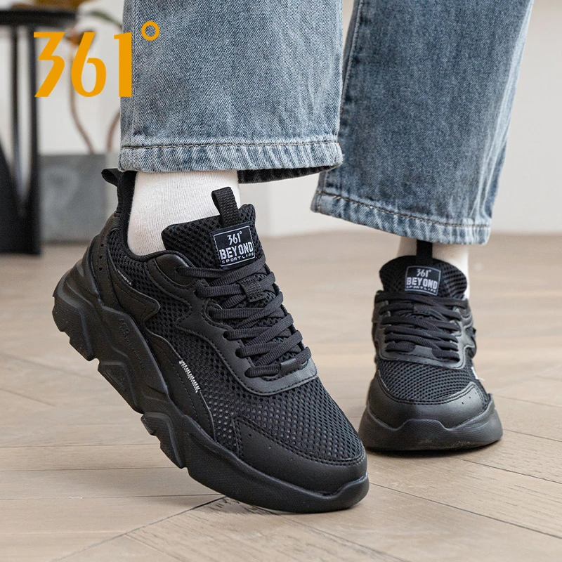 361女鞋运动鞋黑色鞋子女款秋冬户外训练鞋百搭旅游鞋透气跑步鞋