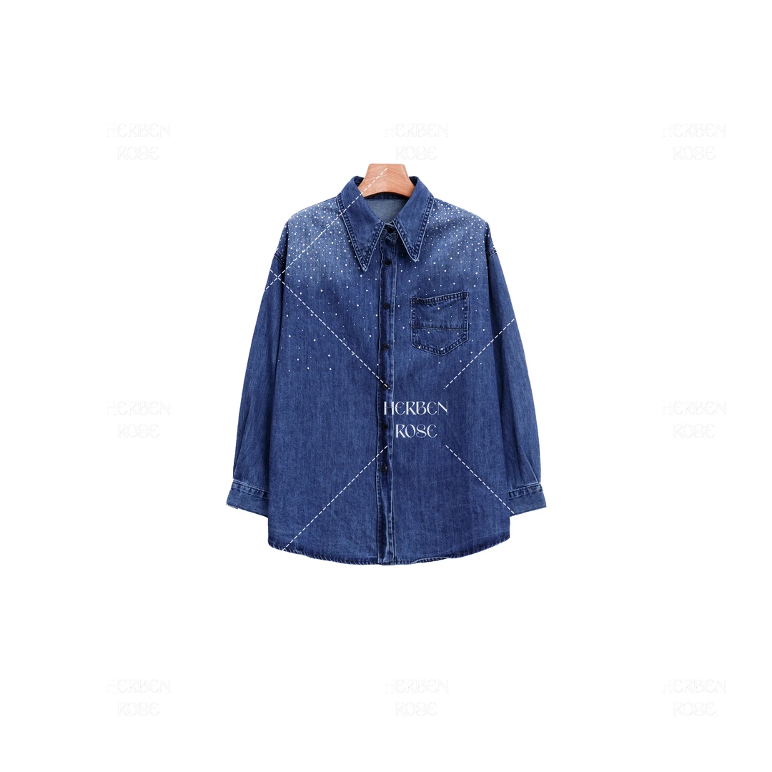 2025春季新款满天星牛仔外套 532103