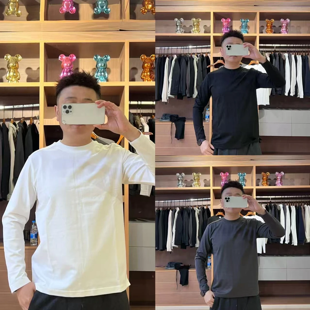 【XQ】秋季新款85333男士休闲百搭净版卫衣长袖秋冬