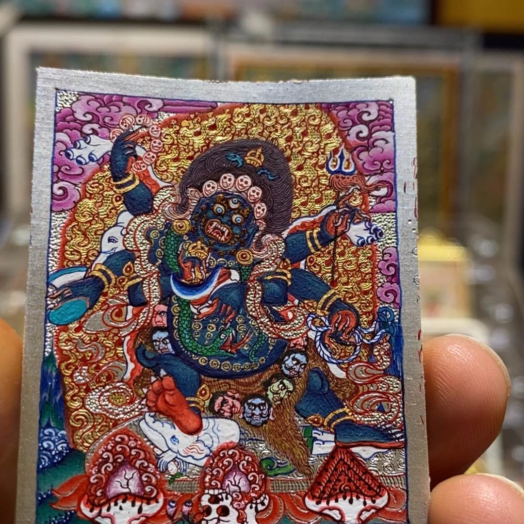 远***方吊坠唐卡唐卡艺术研究院