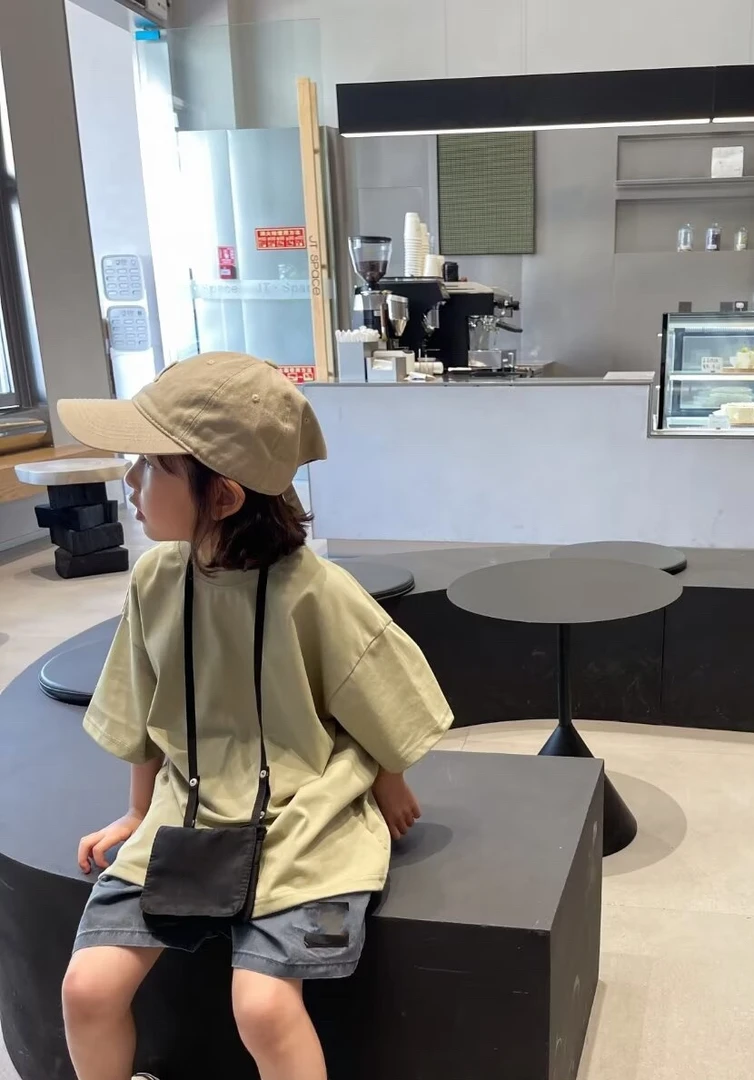 中大童潮童几2288时尚百搭韩版圆领短T