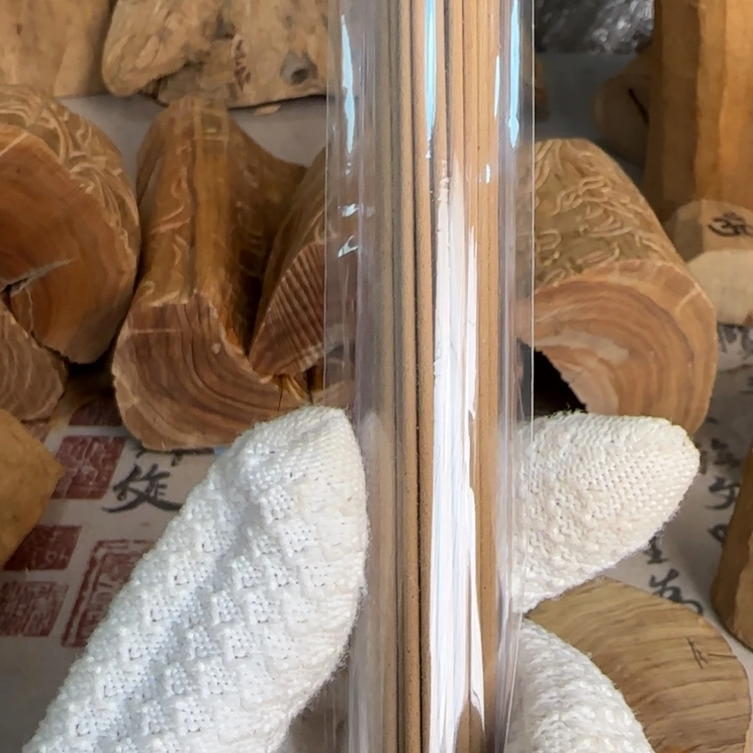 岁***声檀香木无事牌老山檀香线香5支