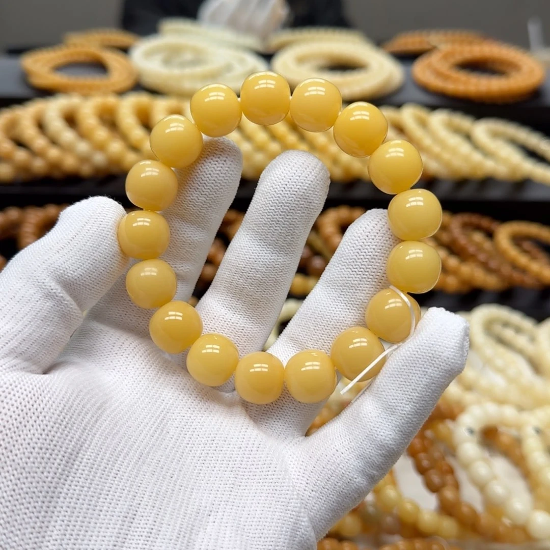 菩提根/象牙果手串卡14 珑珠 10年 精工