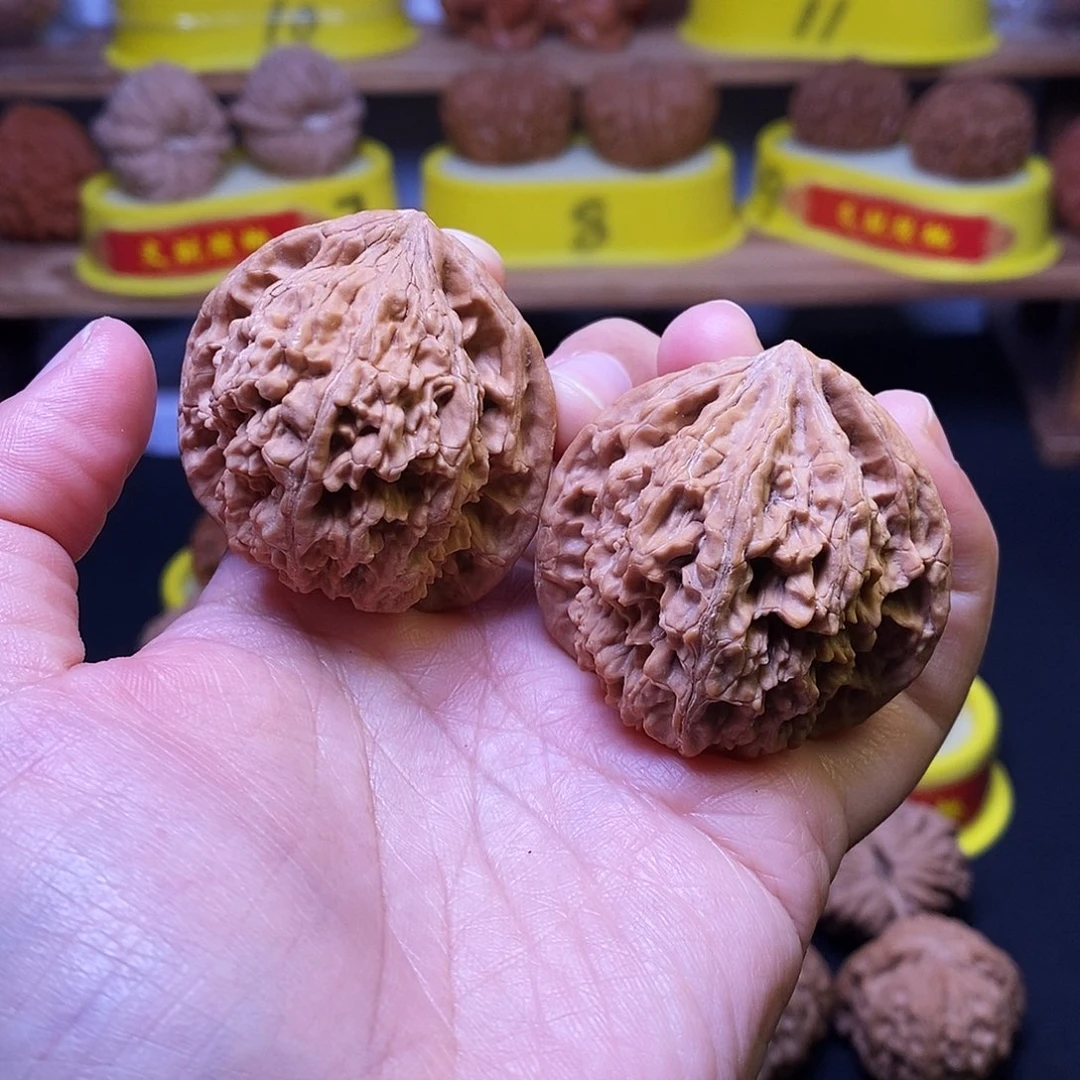 把件文玩核桃百花山满天星