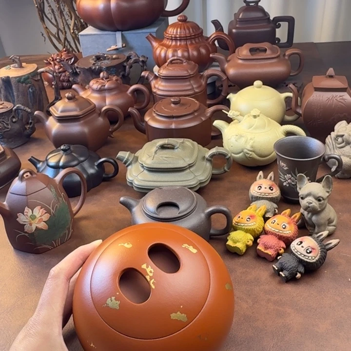 茶壶紫砂二两茶叶罐