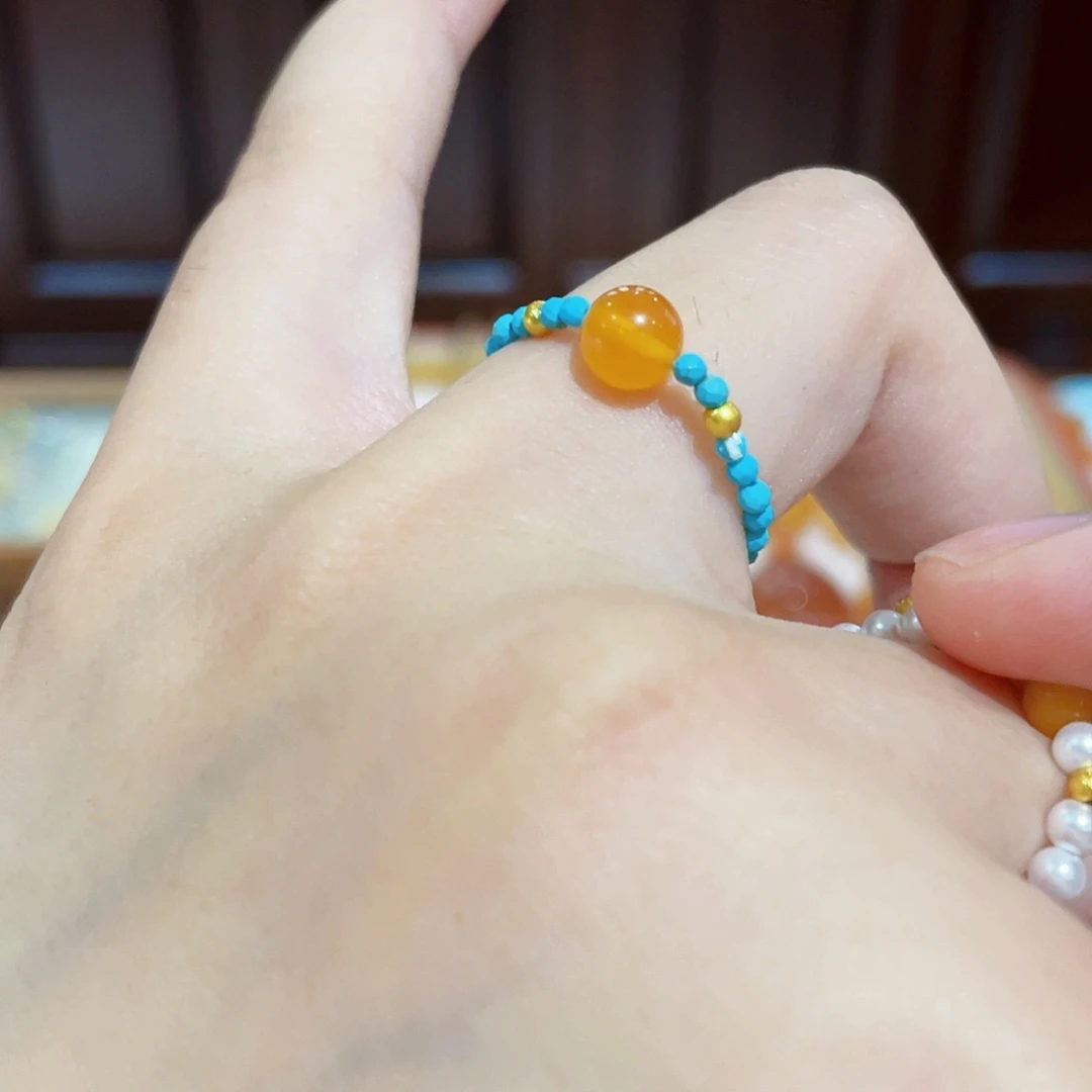 蜜蜡手链未镶嵌手串