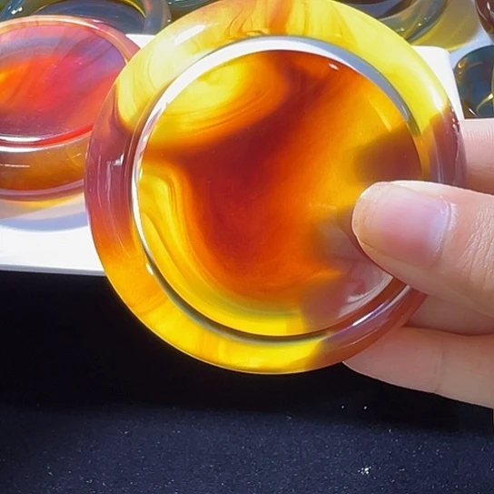 未镶嵌颈饰琥珀琥珀手镯54➕