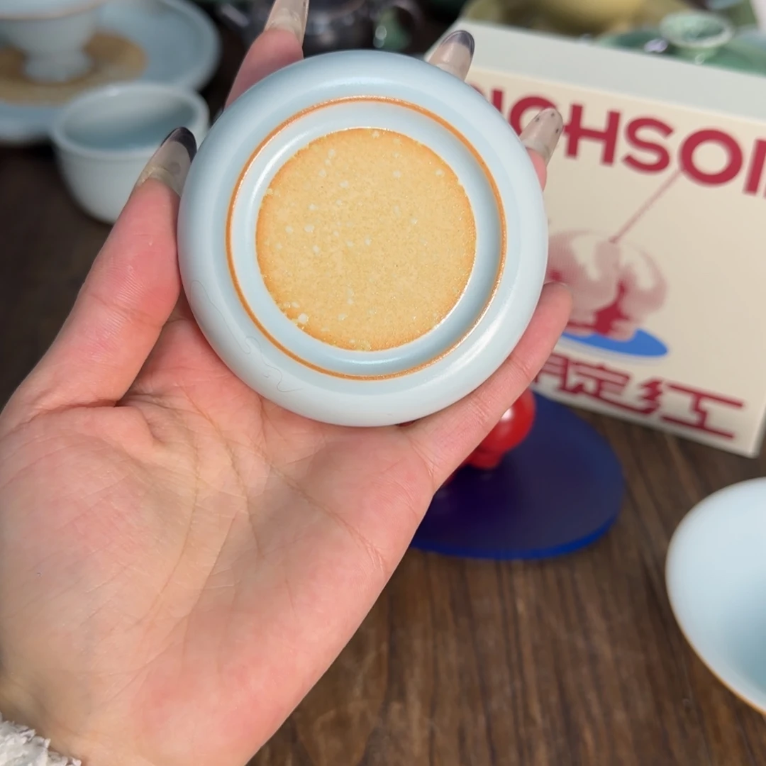 克***霖龙泉青瓷粉青杯垫