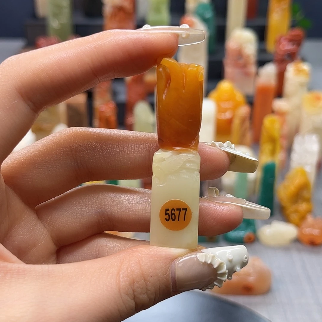 巴林石印石包邮包刻5677
